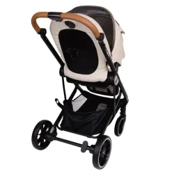 Primo Passi - Icon V2 Carrinho de bebê, recém-nascido a criança pequena com assento reversível e dobra compacta, bege mesclado Sale