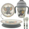 Primo Passi - Kids Bamboo Set Suction Plate & Cup, Little Elephant Sale