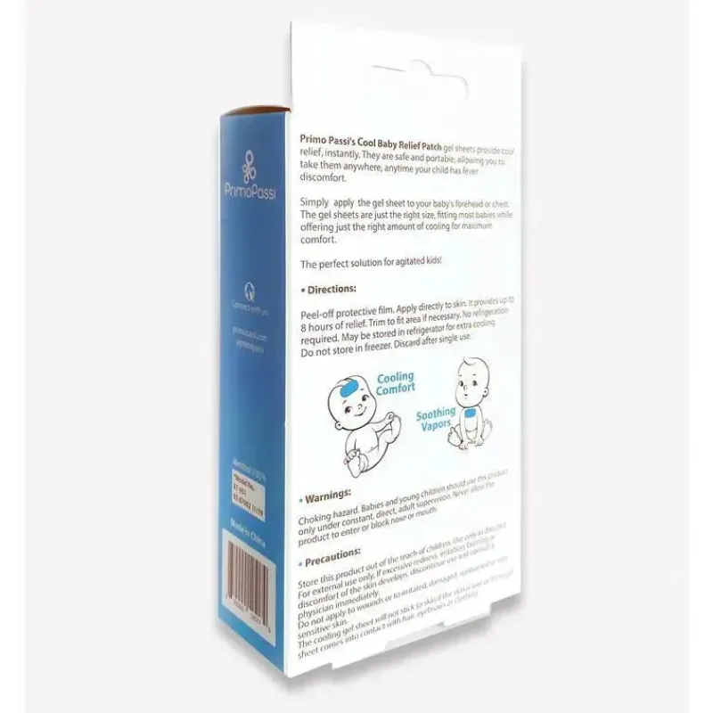 primo_passi__pk_adesivos__SKUSoKOfGA6_6.webp Primo Passi - 5Pk adesivos de gel de alívio de resfriamento instantâneo para bebês para febre Hot