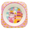 Primo Passi - Tigela Quadrada Infantil em Fibra de Bambu, Metoo Hot