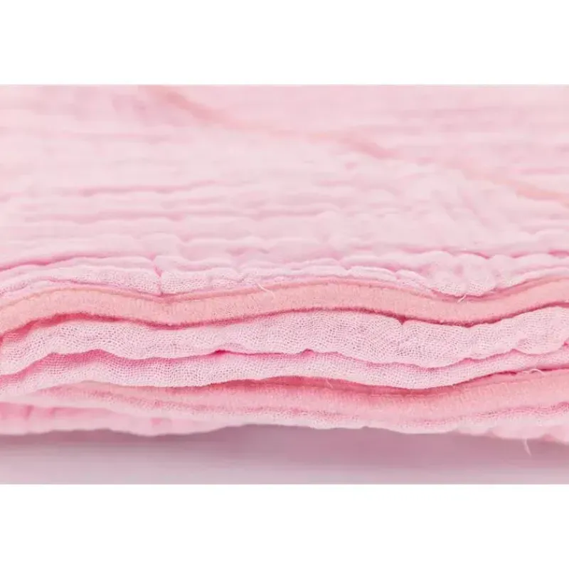 primo_passi__toalha_de_mu_SKUg6fYeCEV_4.webp Primo Passi - Toalha de musselina com capuz para bebê, rosa claro Outlet