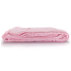 Primo Passi - Toalha de musselina com capuz para bebê, rosa claro Outlet