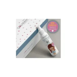 MacroBaby Primo Passi Conjunto de escovas e pentes supermacios para bebês (rosa) + Condicionador Magic Detangler Hot