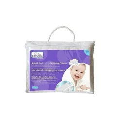 Baby Works Protetor de colchão de berço acolchoado e ajustado de bambu Outlet