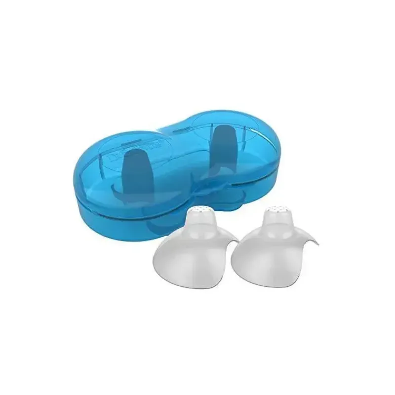 protetores_de_mamilo_dr_b_SKUxOLODY9P_6.webp Dr. Brown's Protetores de mamilo Dr. Brown 2Pk com estojo de esterilizador, tamanho 1 Sale