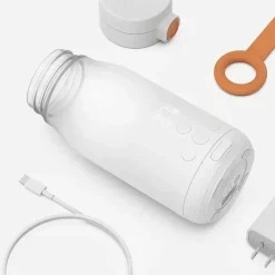 Quark Baby Quark - Aquecedor de leite portátil BuubiBottle para bebê New