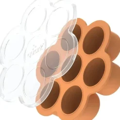 Quark Baby Quark - Bandeja de silicone para freezer de comida para bebê Chiill com tampa, 1,4 onças Online