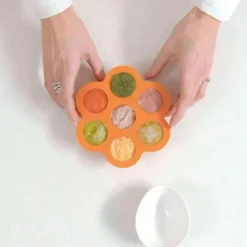 Quark Baby Quark - Bandeja de silicone para freezer de comida para bebê Chiill com tampa, 1,4 onças Online