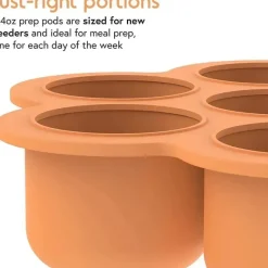 Quark Baby Quark - Bandeja de silicone para freezer de comida para bebê Chiill com tampa, 1,4 onças Online