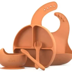 Quark Baby Quark - Conjunto de alimentação para bebês de silicone Feedi 5Pk da Quark New