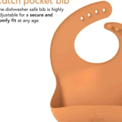 Quark Baby Quark - Conjunto de alimentação para bebês de silicone Feedi 5Pk da Quark New