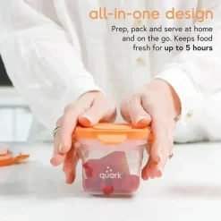 Quark Baby Quark - Pacote Baby Make &amp; Save 5 em 1 Processador de comida para bebê Sale