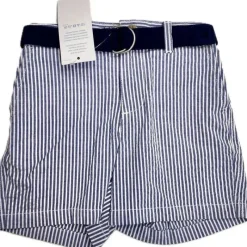 Ralph Lauren - Camisa esportiva de malha interlock de manga curta com conjunto curto Seersucker 12M, branco Outlet