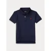 Ralph Lauren - Camiseta Polo de Algodão para Bebê -Marinha Francesa Hot