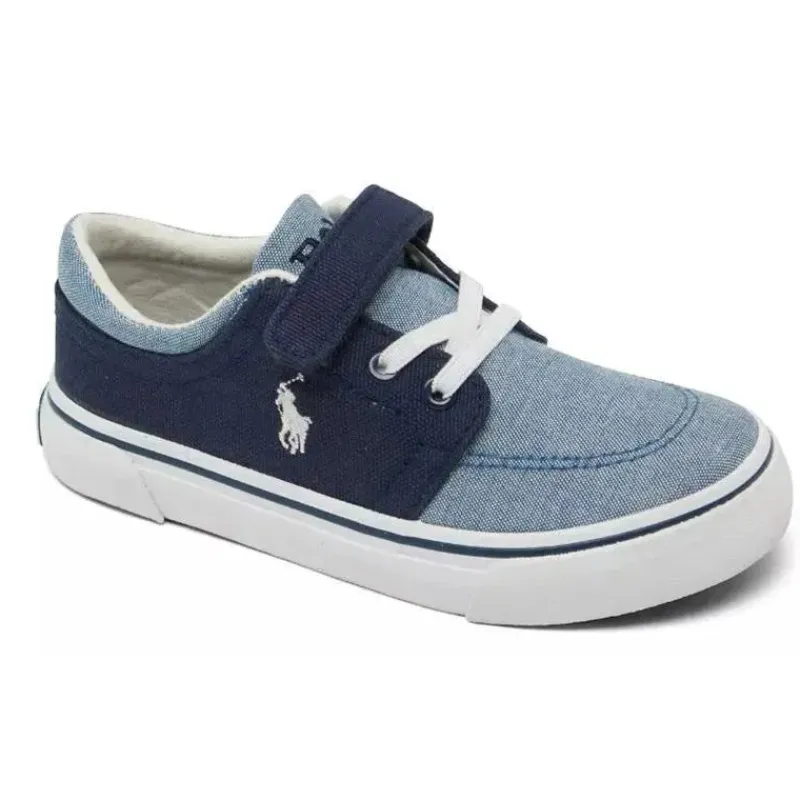 ralph_lauren_baby__boys_f_SKUm7MUx1wW_0.webp Ralph Lauren Baby - Boys Faxon Tênis Casual Fecho Permanente, Azul Clearance