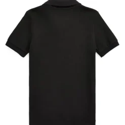 Ralph Lauren Baby - Polo de malha básica de manga curta, preto Best