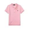 Ralph Lauren Baby - Polo de malha básica de manga curta, rosa caramelo Sale
