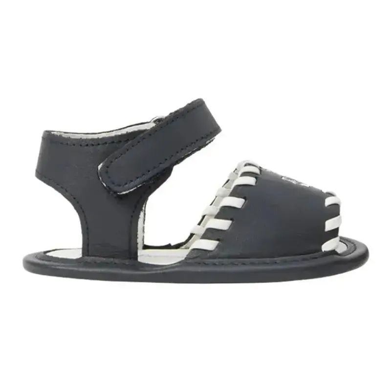 ralph_lauren_baby__sandli_SKUFGYewI7M_0.webp Ralph Lauren Baby - Sandália Náutica Menina Couro Âncora Branca Hot