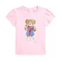 Ralph Lauren Baby - Short-Sleeve Cotton Jersey Novelty Bear Graphic T-Shirt Discount