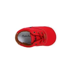 Ralph Lauren Layette Kids Vaughn Canvas, Vermelho/Marinho Sale