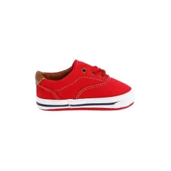 Ralph Lauren Layette Kids Vaughn Canvas, Vermelho/Marinho Sale