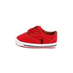Ralph Lauren Layette Kids Vaughn Canvas, Vermelho/Marinho Sale