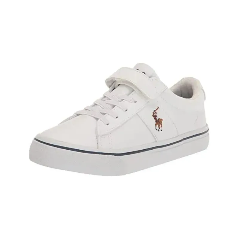 ralph_lauren_toddler__say_SKUpl2L4EPh_0.webp Ralph Lauren Toddler - Sayer vulcanizado caído, branco Clearance