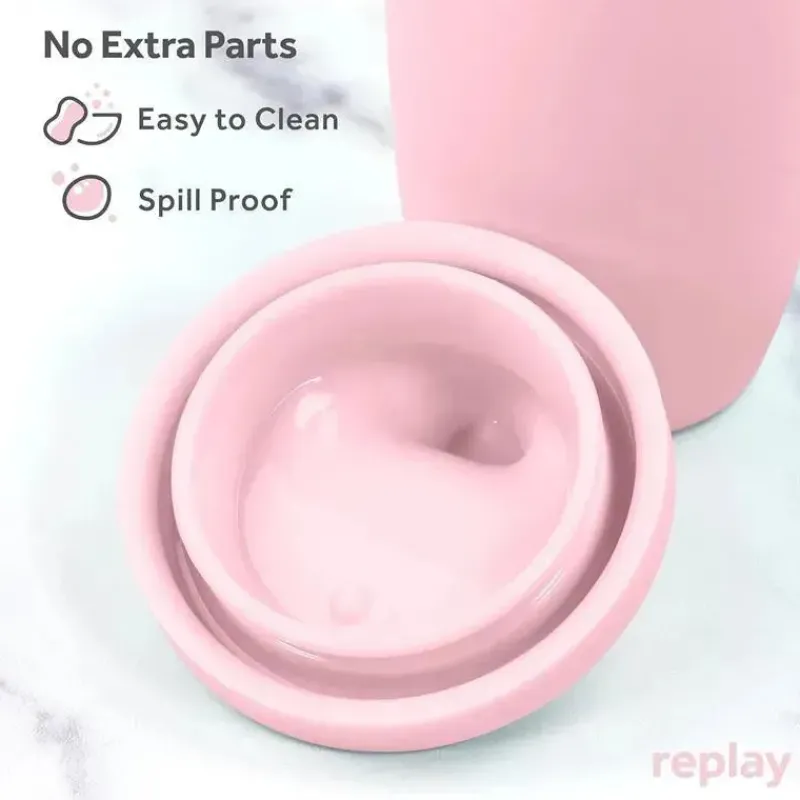 re_play__copo_com_canudin_SKUfChfWN8E_4.webp Re Play - Copo com canudinho de silicone sustentável de 8 onças para crianças, rosa gelo Outlet