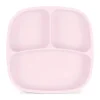 Re Play - Placa dividida por sucção de silicone, rosa gelo New