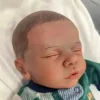 MacroBaby Reborn Baby Doll - African American Vinyl & Painted Hair, Bryan Discount