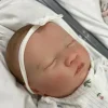 MacroBaby Reborn Baby Doll - White Vinyl, Laila Asleep Sale
