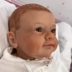 MacroBaby Reborn Baby Doll - White Vinyl, Ravy New