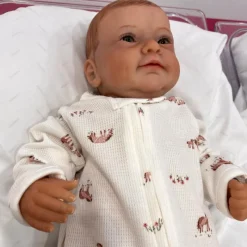 MacroBaby Reborn Baby Doll - White Vinyl, Ravy New