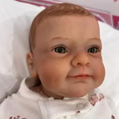 MacroBaby Reborn Baby Doll - White Vinyl, Ravy New