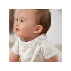 Just Born Recém Nascido - Babador Neutro para Bebê 3Pk Tamanho Único, Folhagem Neutra Discount