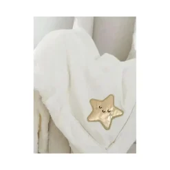 Just Born Recém-nascido - cobertor de pelúcia neutro para bebê, estrela Fashion