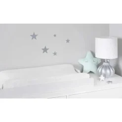 Just Born Recém-nascido Sparkle Velboa capa de trocador, marfim Best