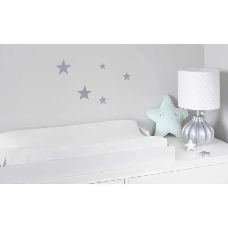recmnascido_sparkle_velbo_SKUdlNP9OZs_1.webp Just Born Recém-nascido Sparkle Velboa capa de trocador, marfim Best