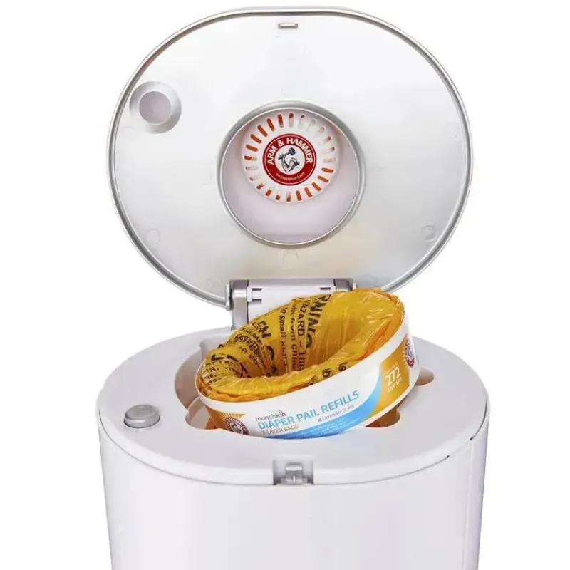 refil_de_balde_de_fralda__SKUqrRSB7ry_2.webp Munchkin Refil de balde de fralda Arm & Hammer anéis 8-Pack, 2.176-contagem New