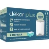 Dekor Regal-Lager - Recargas biodegradáveis ​​para balde de fraldas 2Pk Plus Clearance