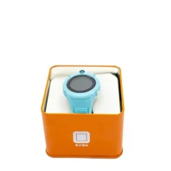 GB Relógio inteligente D GPS Kids Tracker, azul redondo Sale