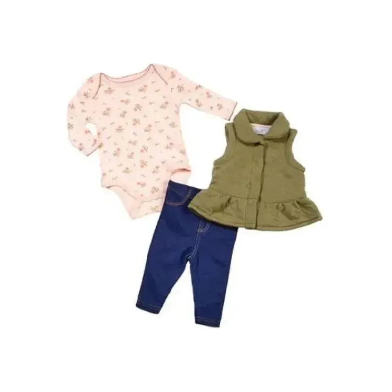 rene_rofe__conjunto_de_co_SKUGR5o1ag7_0.webp René Rofé Rene Rofe - Conjunto de colete acolchoado floral 3 unidades para bebê menina Hot