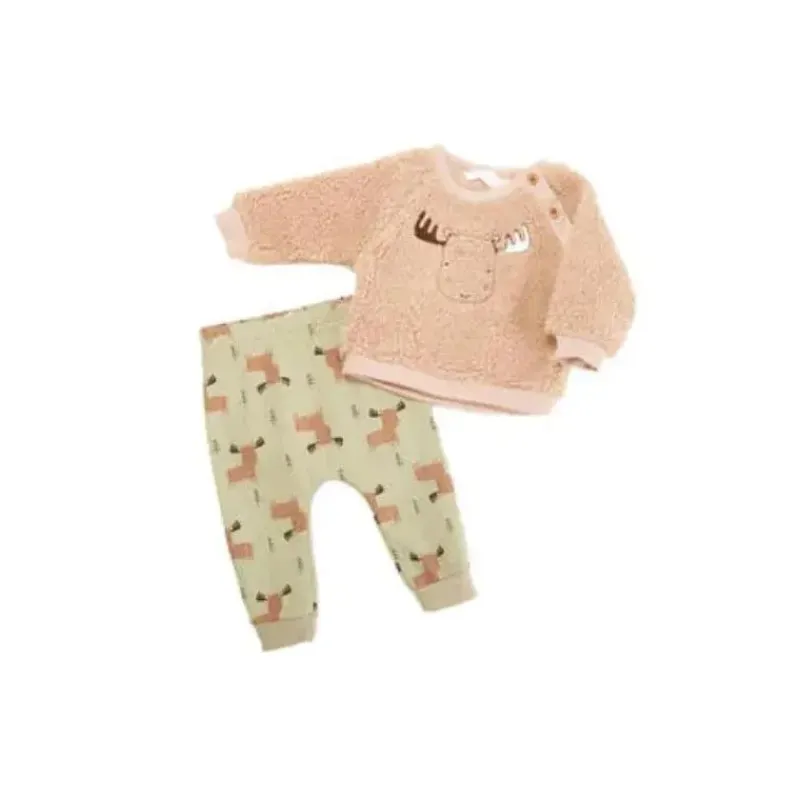 rene_rofe__pk_baby_girl_m_SKUVmj2lSQr_0.webp René Rofé Rene Rofe - 2Pk Baby Girl Moose Sherpa Set, Marrom Outlet