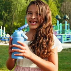 Re Play Re-Play - 12 Oz Insulated Recycled Stainless Steel Water Bottle, Denim Outlet