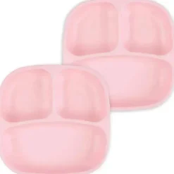 Re Play Re-Play - Placas de 3 compartimentos com paredes profundas, pacote de 2, rosa gelo Online