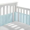 BreathableBaby RespirávelBaby - forro de malha respirável para berços de tamanho normal, malha clássica de 3 mm, azul verde aqua Online