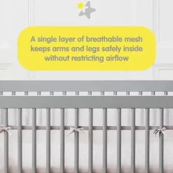 BreathableBaby RespirávelBaby - forro de malha respirável para berços de tamanho normal, malha clássica de 3 mm, azul verde aqua Online