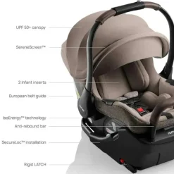 Romer - Juni Infant Car Seat, Truffle Best