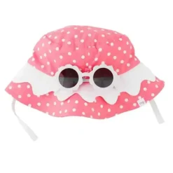 Mud Pie Rosa Lama - Chapéu e Óculos de Bebê Vieira Rosa, 6/18M Sale