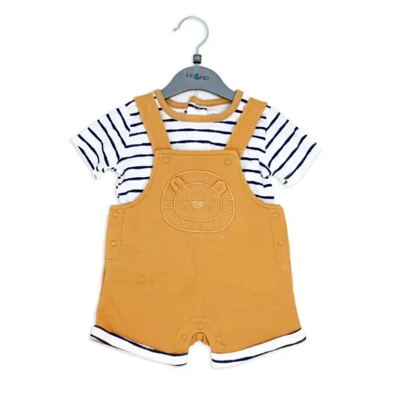 rose_textile__conjunto_de_SKU1nPuZs07_1.webp Rose Textiles Rose Textile - Conjunto de macacão de leão para bebê menino 2Pk Discount